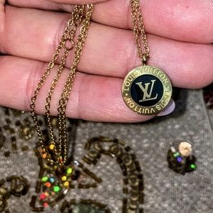 Inspired Black & Gold Necklace